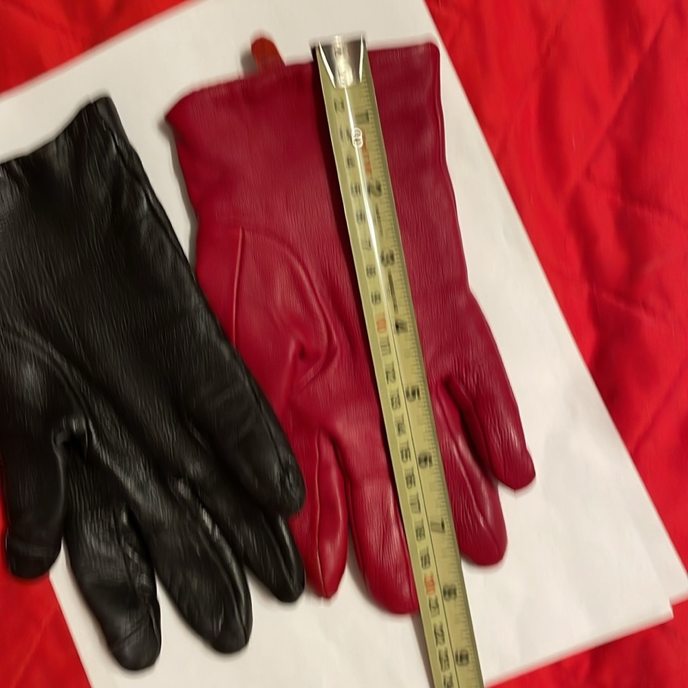 Leather gloves 2 pair - Picture 9 of 15